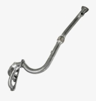 Труба приемная (паук 4-1) 21214/2131 8кл/ 2дат/ с обманкой / компенсатор  S1 TEAM